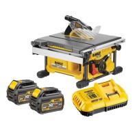 DeWALT DCS7485T2 FLEXVOLT stalinis pjūklas 2x6 Ah